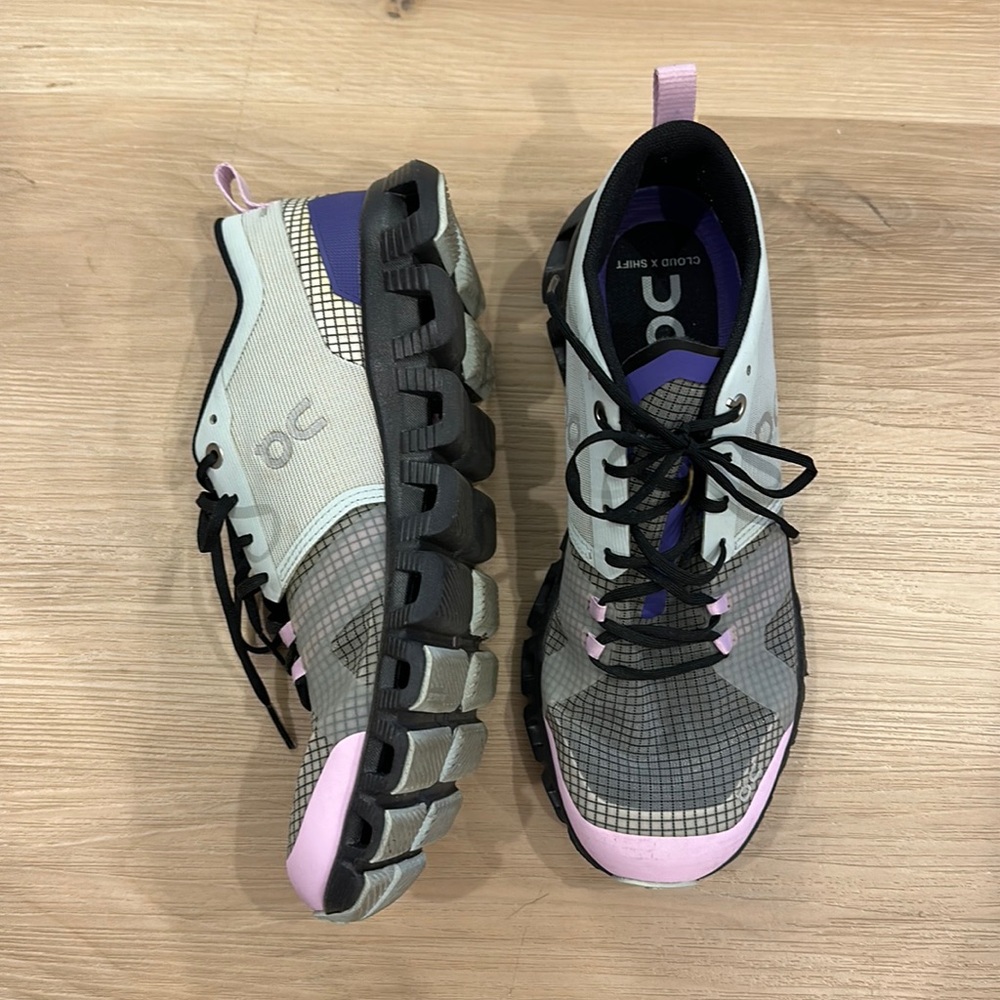 On Cloud X Shift Surf Vapor Womens Running shoe